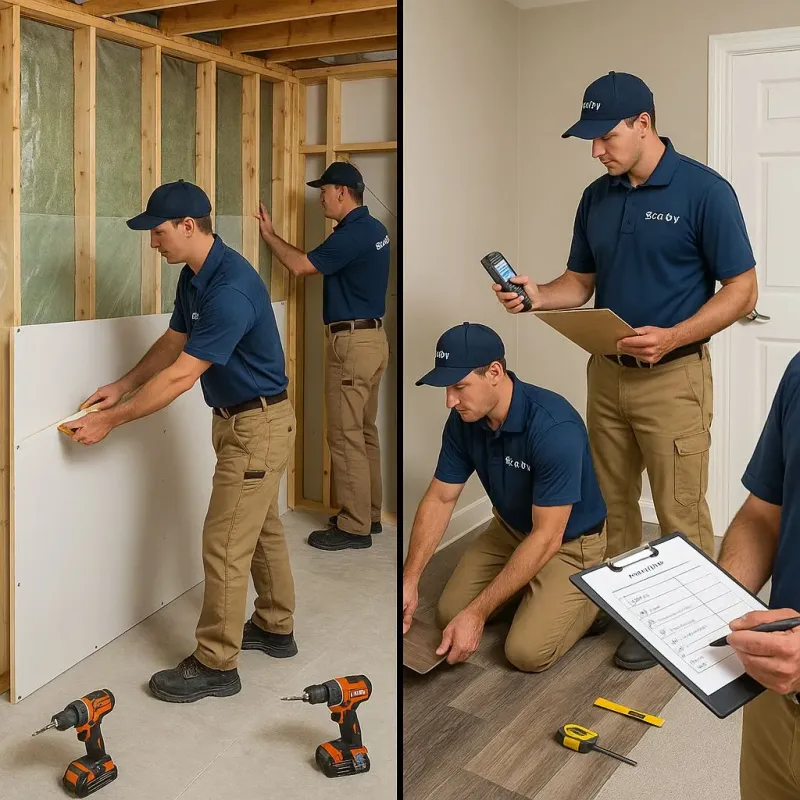 Repairs and Reconstruction process in Sudbury, MA
