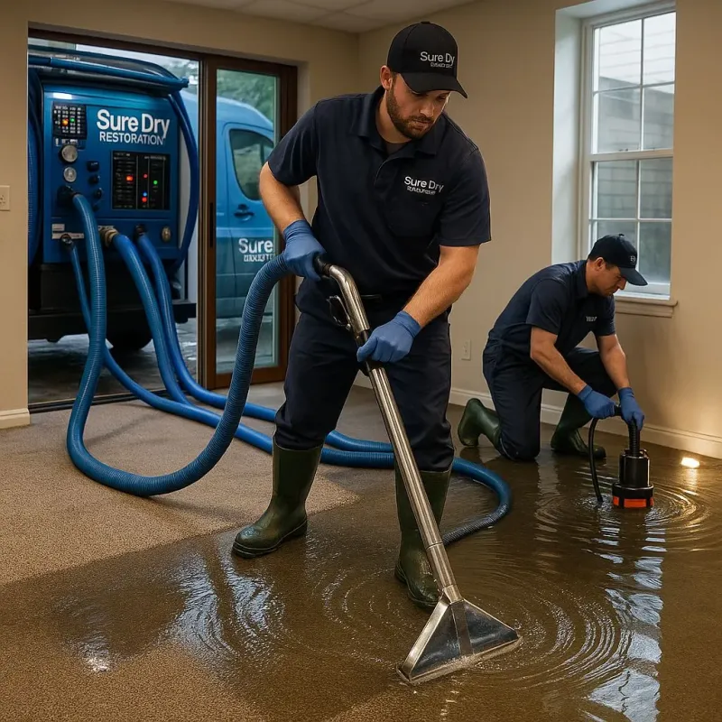 Water Extraction and Removal process in Sudbury, MA